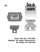 Omega FDT-40 and FDT-40E Manual do proprietário