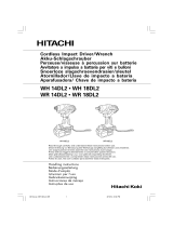 Hitachi WH 18DL2 Handling Instructions Manual