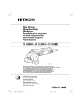 Hitachi G12SR3 Manual do proprietário