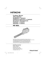 Hikoki RB 36DL Manual do proprietário