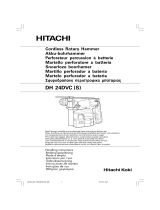 Hikoki dh 24dvc Manual do proprietário