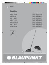 Blaupunkt SHARK LINE A-R T 06-M Manual do proprietário