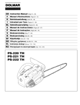 Dolmar PS-221 TH Manual do usuário