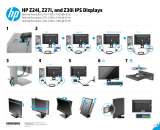 HP Z Display Z27i 27-inch IPS LED Backlit Monitor Guia de instalação