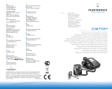 Plantronics CS70N WIRELESS HEADSET SYSTEM Manual do proprietário