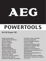 AEG KH 28 SUPER XE Manual do proprietário