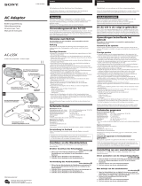 Sony AC-LS5K Manual do proprietário