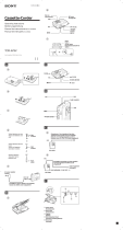 Sony TCM-AP5V Manual do usuário