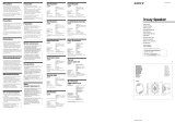 Sony XS-F693G Manual do proprietário