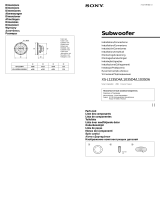 Sony XS-L1035D4 Instruções de operação