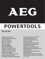 AEG KH 24 XE Manual do proprietário
