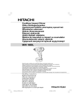 Hitachi WH 10DL Manual do usuário