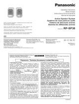 Panasonic RP-SP38 Manual do usuário