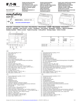 Eaton easySafety ES4P-221-DRXD1 Manual do usuário