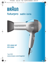 Braun FPI 2000 Futurpro Satin ions Manual do usuário