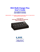 LXE MX3 Multi-Charger Plus 9000A377CHGR5WW Manual do usuário