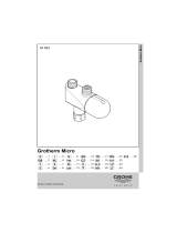 GROHE Grotherm Micro 34 023 Manual do usuário