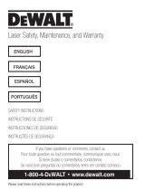 DeWalt DW079LGK Manual do usuário
