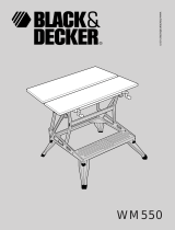 Black & Decker WM550 T12 Manual do proprietário