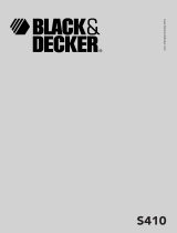 BLACK DECKER S410 Manual do proprietário