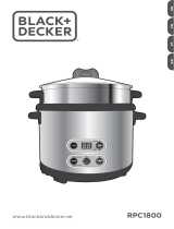 Black & Decker RPC1800 Manual do usuário