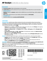 HP Deskjet 2540 series Manual do proprietário