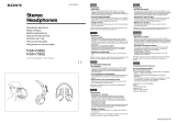 Sony MDR-V500DJ Manual do usuário
