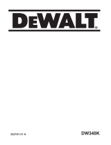 DeWalt DW340K Manual do usuário