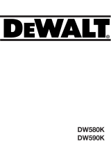 DeWalt DW590EK Manual do usuário