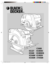 Black & Decker KS846N Manual do usuário