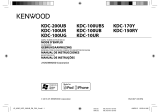 Kenwood KDC-100UR Manual do proprietário