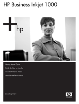 HP BUSINESS INKJET 1000 PRINTER Guia de instalação