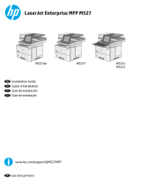 HP LaserJet Enterprise MFP M527 series Guia de instalação