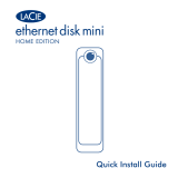 LaCie Ethernet Disk mini-Home Edition Manual do proprietário