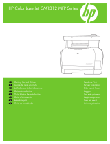 HP Color LaserJet CM1312 Multifunction Printer series Guia de usuario
