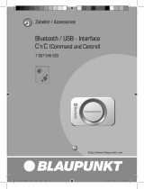 Blaupunkt BLUETOOTH-USB INTERFACE CNC Manual do proprietário