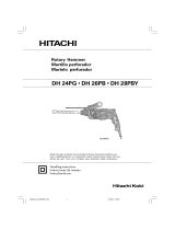 Hitachi DH 26PB Handling Instructions Manual