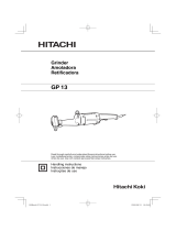 Hitachi GP13 Manual do usuário