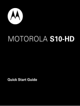 Motorola S10-HD Guia rápido