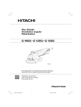 Hitachi G 13SQ Handling Instructions Manual
