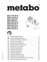 Metabo Mega 490/100 W 230/1/50 Manual do usuário
