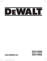 DeWalt D21582K Manual do usuário