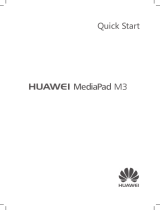 Huawei HUAWEI MediaPad M3 Guia rápido