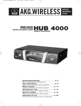 AKG HUB 4000 Manual do proprietário