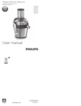 Philips HR1870/00 Manual do usuário
