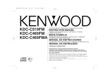 Kenwood KDC-C519FM Manual do usuário