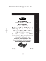 Belkin HUB USB 2.0 À HAUT DÉBIT DRIVE BAY #F5U261EA Manual do proprietário