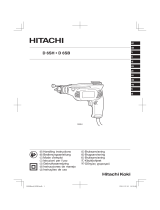 Hitachi D 6SB Instruções de operação