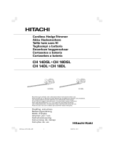 Hitachi CH 18DSL Manual do usuário