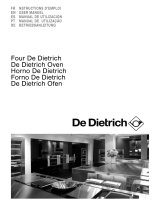 De Dietrich DOP1180X Manual do usuário